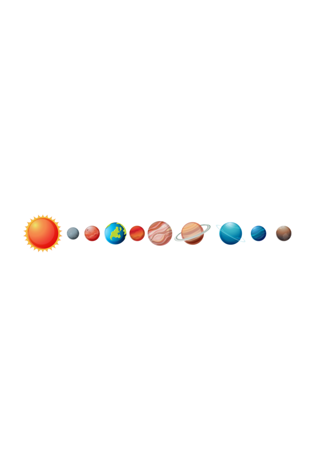 In-Line Solar System : Space Collection